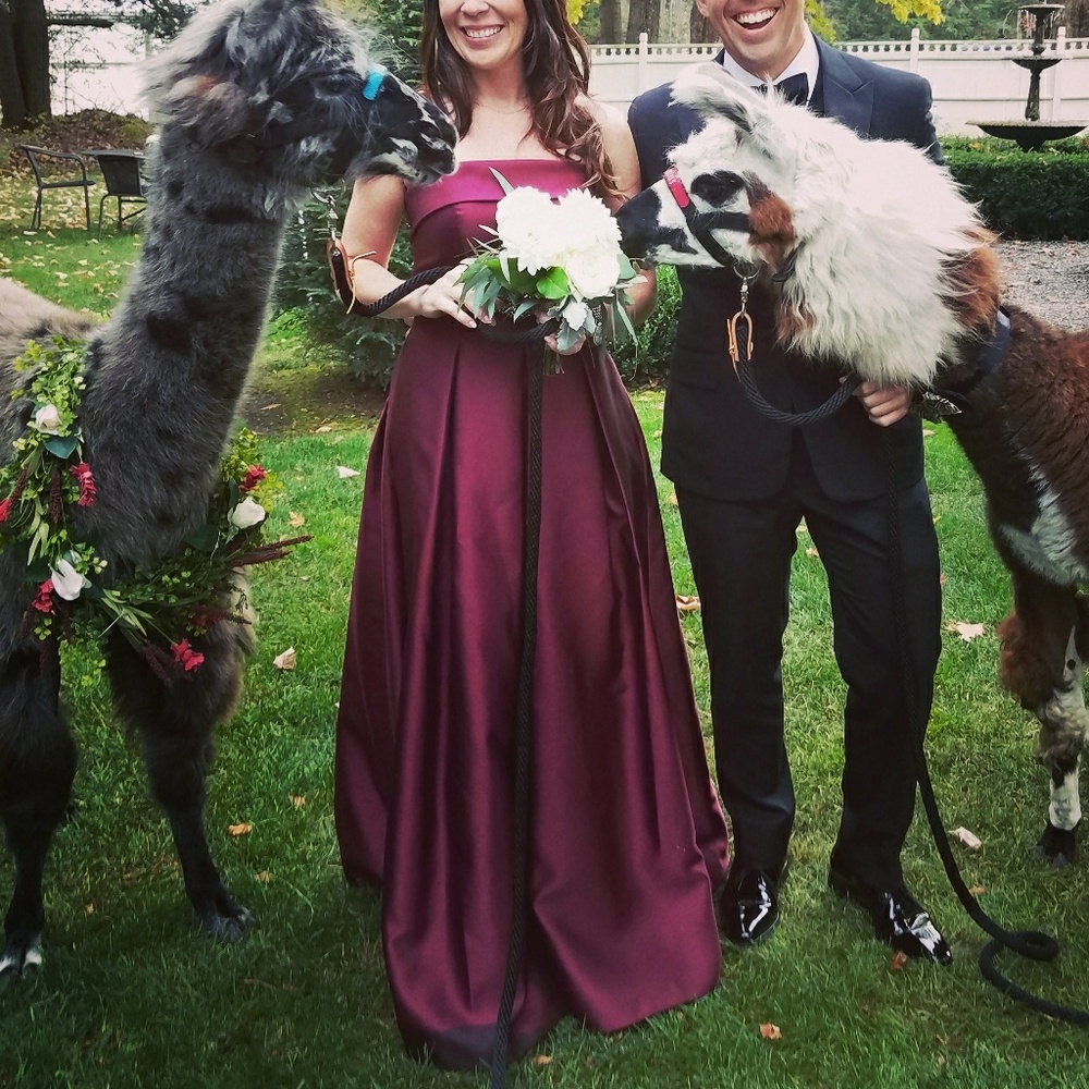 Strapless Gown - Full A-Lined